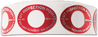 UTL 1 Labels - Inspection Labels - Inspection Plug Strategies