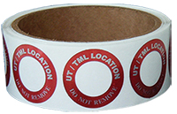 UTL 5 Label - Inspection Labels - Inspection Plug Strategies